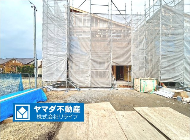 ファーストタウン　一宮市三条山第1　全5区画分譲の外観|「現地（2025年11月7日）撮影」　
■外観写真　
■ヤマダ不動産　株式会社リライフ　