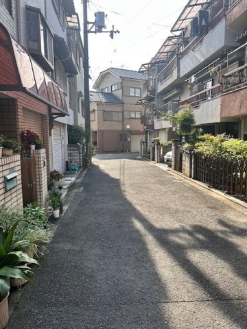 梶町２の前面道路含む現地写真