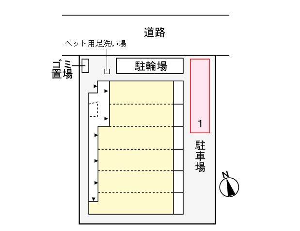 アルティザンの駐車場|駐車場