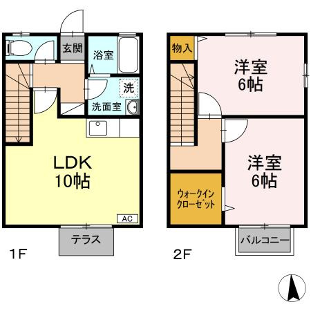 ソレイユ・ルヴァンの間取り