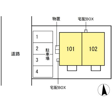 ソレイユ・ルヴァンの区画図