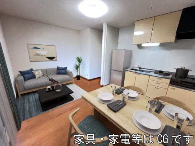 ソレイユ・ルヴァンの居間・リビング