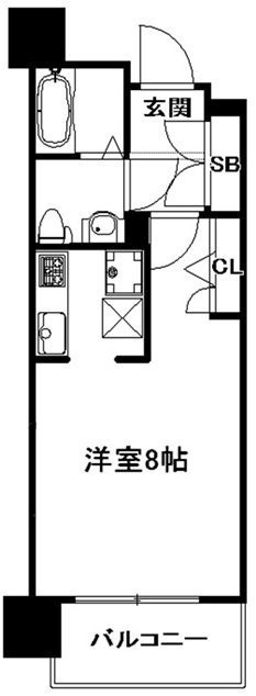 ラフィネスネオシティ平尾の間取り