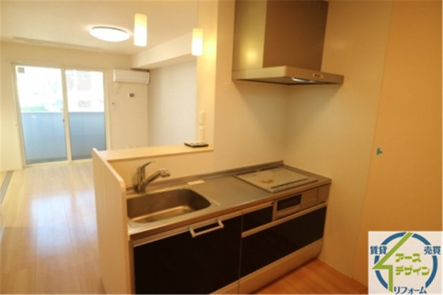 シャルムコートのキッチン|パース写真