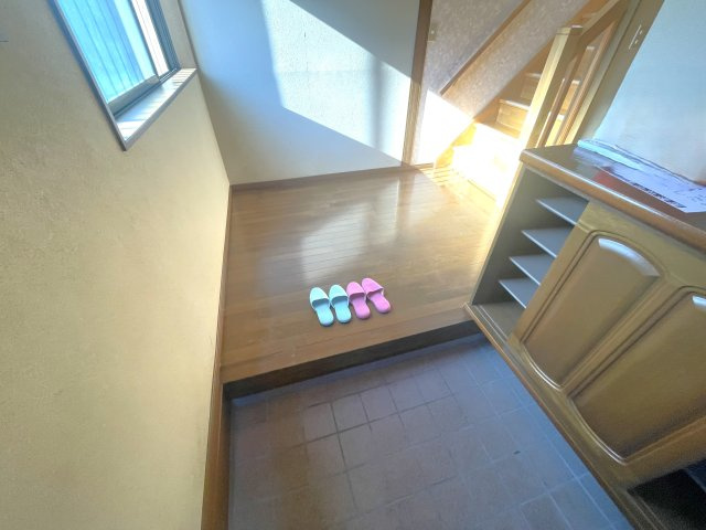 七渡・河合貸家の玄関