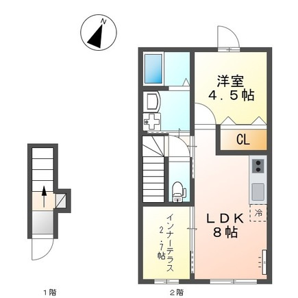 【間取り】 | パレス北野
