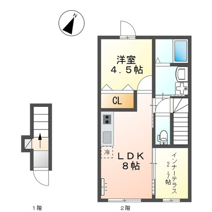【間取り】 | パレス北野