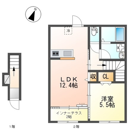 【間取り】 | パレス北野