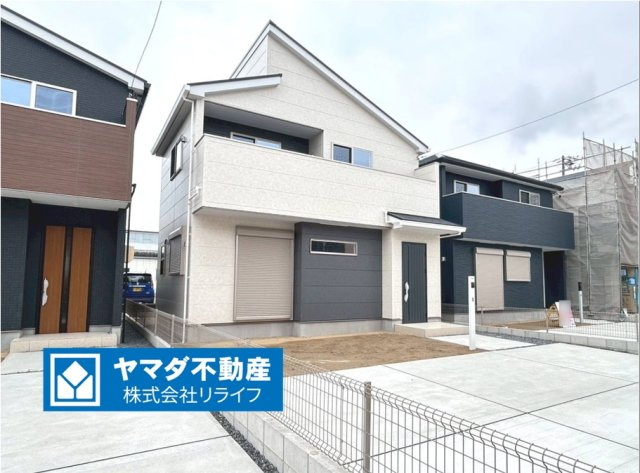 ファーストタウン　一宮市三条山第1　全5区画分譲の外観|■2号棟
■YAMADA電機の　ヤマダ不動産　株式会社リライフ　一宮店■
いつでもお問合わせ下さい。