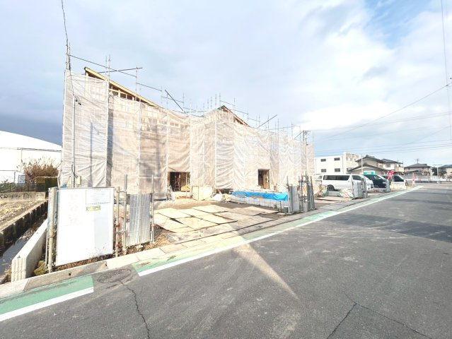 ファーストタウン　一宮市三条山第1　全5区画分譲の外観|「現地（2025年11月7日）撮影」　
■全体写真　
■ヤマダ不動産　株式会社リライフ　