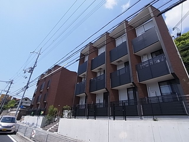 神戸市須磨区須磨浦通６丁目のアパートの外観