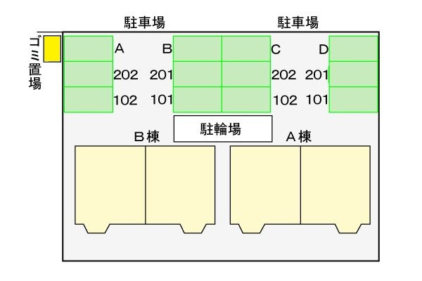 クレストールM Ⅱの区画図