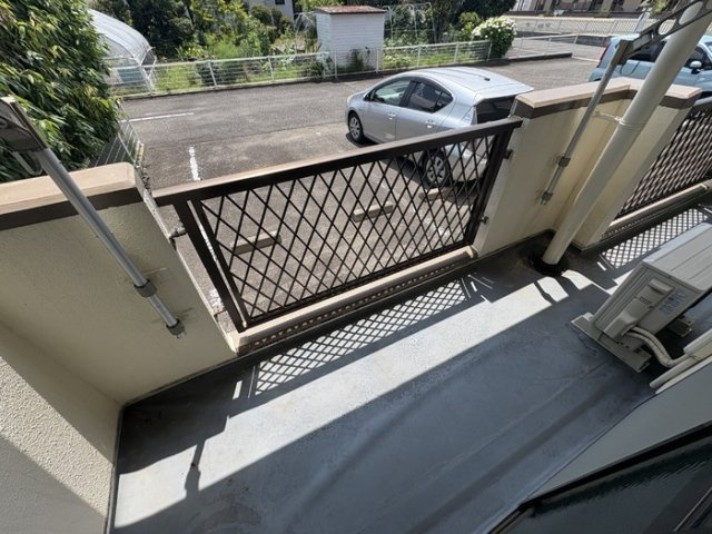 アミーまついのバルコニー