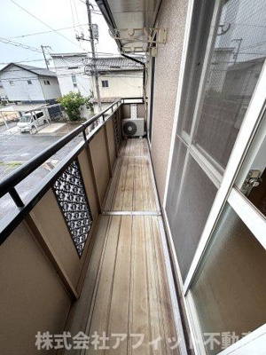 【バルコニー】 | ローズパレス | 南東向き