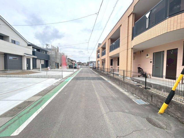 ファーストタウン　一宮市三条山第1　全5区画分譲の外観|「現地（2025年12月12日）撮影」　
■全体写真　
■ヤマダ不動産　株式会社リライフ　