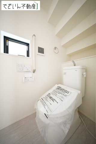 【トイレ】 | GRAFARE熊谷市柿沼　新築住宅 | 現地(2025年10月撮影)