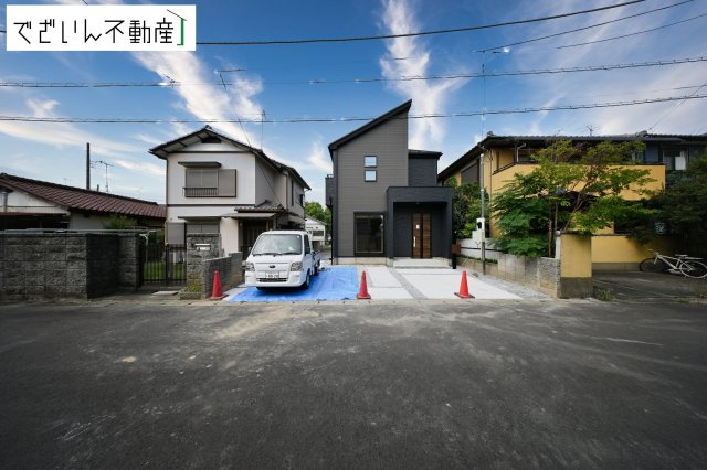 【前面道路含む現地写真】 | GRAFARE熊谷市柿沼　新築住宅 | 現地(2025年10月撮影)