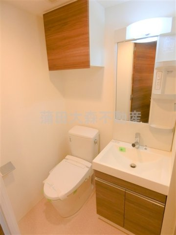 アイルグランデ南大井の洗面所