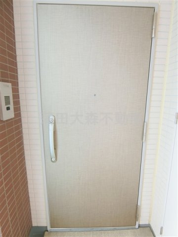 アイルグランデ南大井の玄関