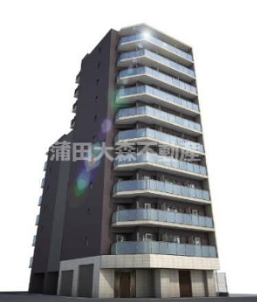 アイルグランデ南大井の外観パース