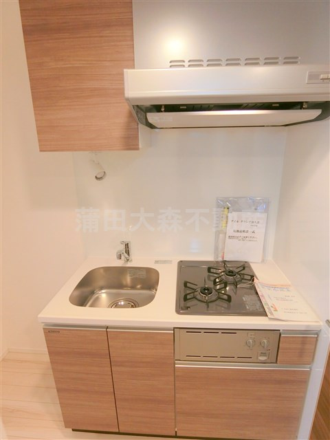 アイルグランデ南大井のキッチン|2口ガスシステムキッチン