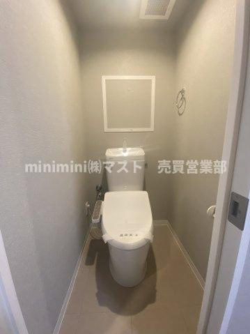 阿波座セントラルハイツのトイレ|◆温水洗浄便座付きのお手洗いです♪
