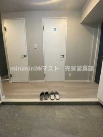 阿波座セントラルハイツの玄関|◆広めの玄関は、家族みんなの出入りもスムーズ♪来客時にもゆとりを感じられます♪