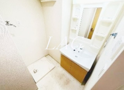 【洗面所】 | アメイジア（ameijia）玉川学園  | 独立洗面台です。