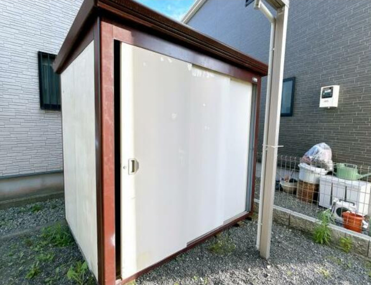 富士市中丸　中古戸建　Rの収納|屋外収納