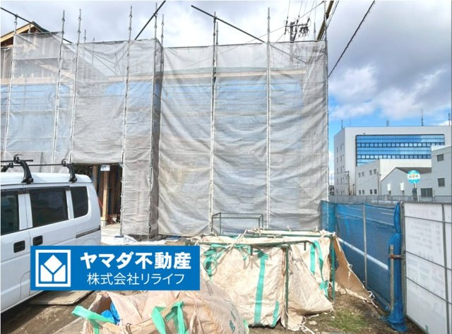 ファーストタウン　一宮市三条山第1　全5区画分譲の外観|「現地（2025年12月12日）撮影」
■外観写真　
■ヤマダ不動産　株式会社リライフ　