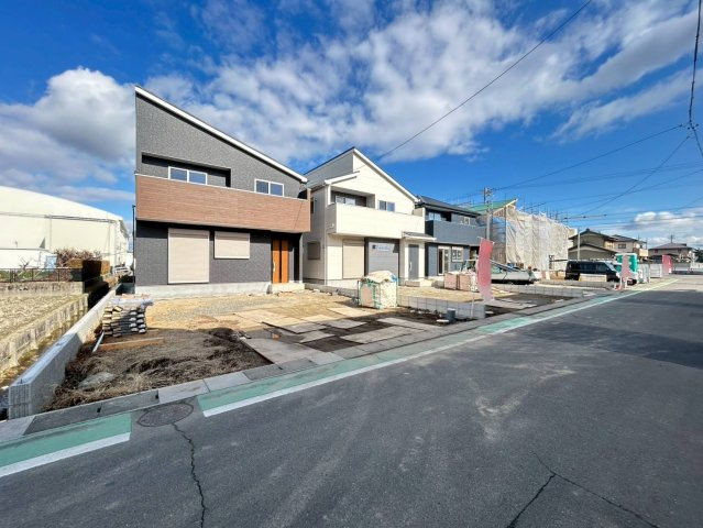 ファーストタウン　一宮市三条山第1　全5区画分譲の外観|「現地（2025年12月12日）撮影」　　
■全体写真　
■ヤマダ不動産　株式会社リライフ　