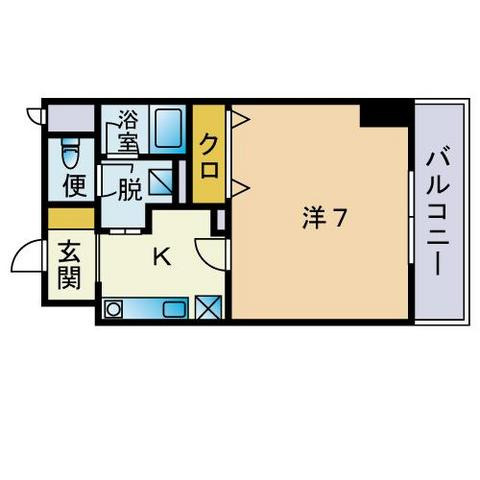 ハイネス大手門の間取り