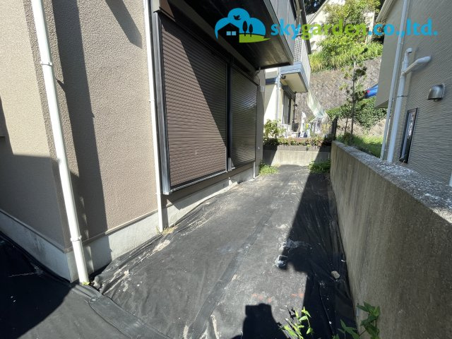 鎌倉市稲村ガ崎5丁目　中古戸建の庭