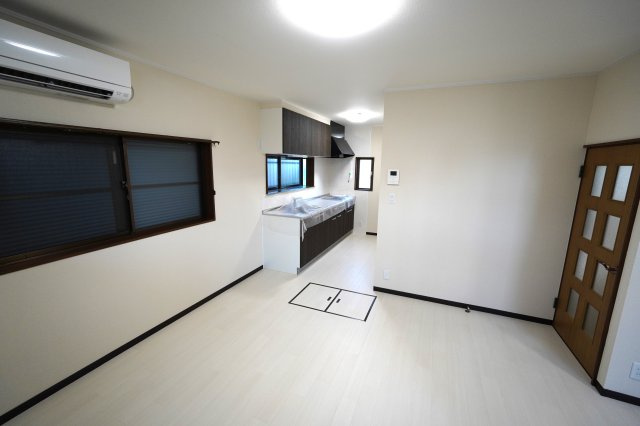 東松山市加美町戸建てのキッチン|キッチンは新品のシステムキッチンです