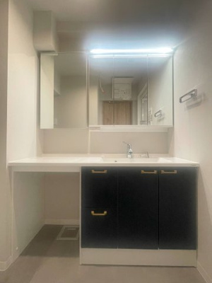 【洗面所】 | エルザタワー55 | 使いやすい洗面所です