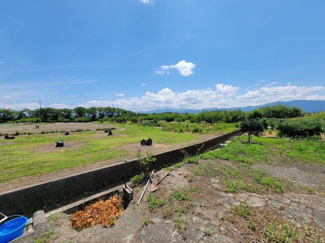 【外観】 | 南アルプス市鏡中條 建築条件なし売地 107坪 抜けた眺望 | 富士山がとても綺麗に望めます。