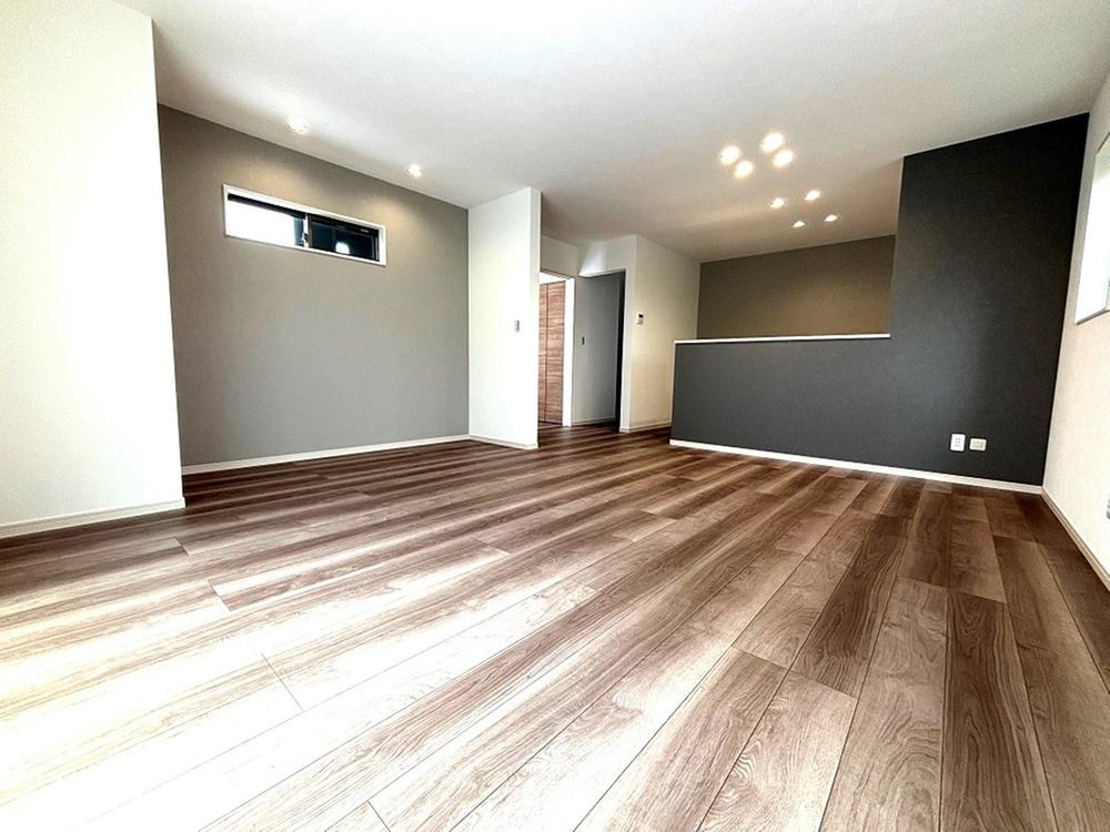 古河市三杉町　新築戸建3-1の居間・リビング