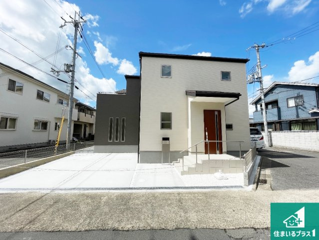 天理市田町　第7期　新築一戸建ての外観|お客様に長く安心して住んでいだだける事にこだわった家づくり！住んでからのアフターサービスにもしっかりと取り組んでいます！