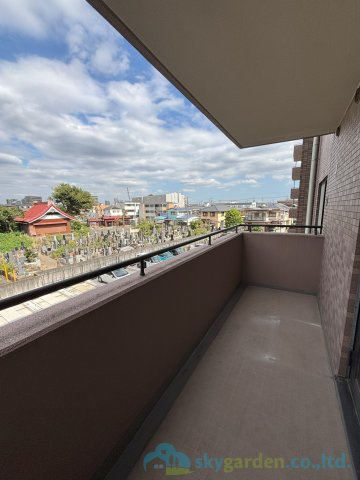 ルアンジュ本厚木のバルコニー