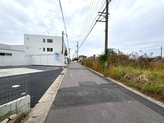 ハートフルタウン　江南市五明町　全2区画分譲の前面道路含む現地写真|■前面道路　
■ヤマダ不動産　株式会社リライフ