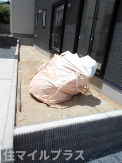 【庭】 | 郡山市深沢2丁目新築一戸建て2棟 | お庭も活用できます