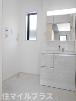 【独立洗面台】 | 郡山市深沢2丁目新築一戸建て2棟 | 独立洗面化粧台が付いています