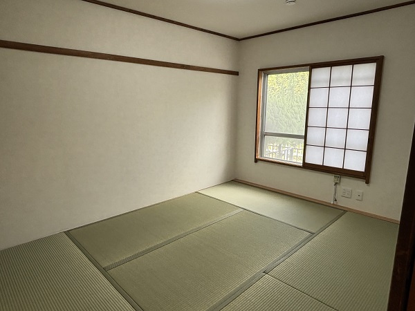 1階の6帖和室です。客間としてもご使用いただけます。