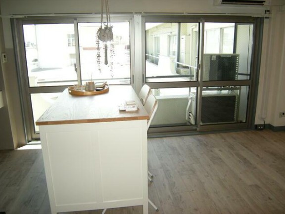 KIマンションのバルコニー