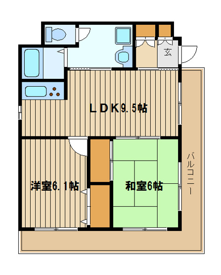 【間取り】 | ロイヤルコートときわ台