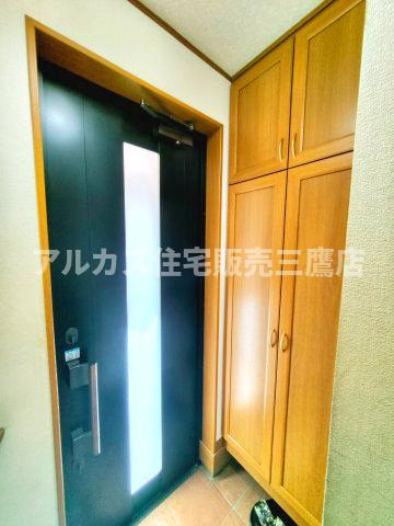 【太陽光パネル設置済】三鷹市深大寺2丁目 中古戸建 中央線 三鷹駅の玄関