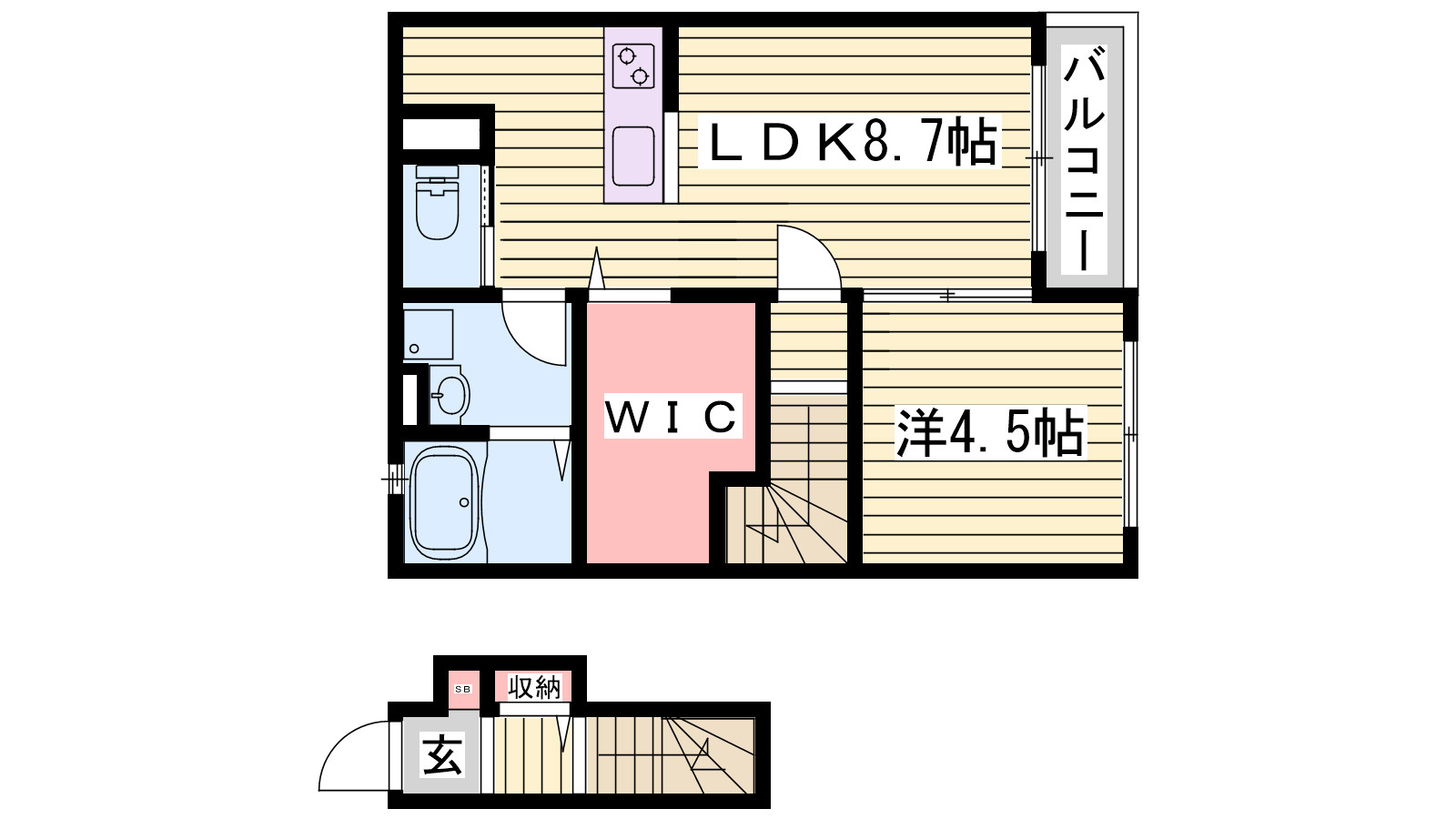 Ｎ．Ｉ．Ｓ．の間取り