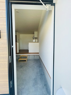 N3の玄関|毎日通る玄関はこちらです