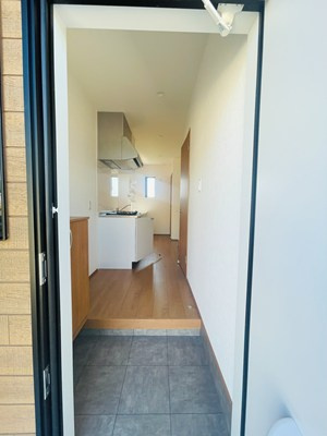 N4の玄関|収納もある玄関です