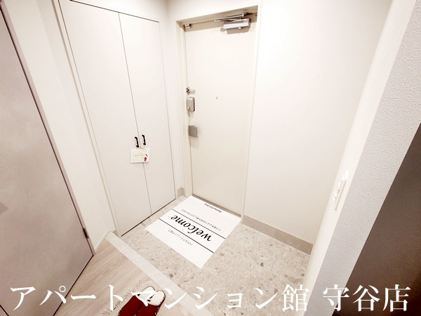 プライム フォレスト 百合ヶ丘の玄関